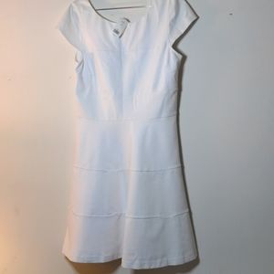 White A-line dress - Banana Republic - 14
